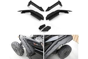 Maverick X3 Fender Flare Extensions, A & UTV PRO Extended Mud Fender Flares Front & Rear for 2017-2024 Can Am Maverick X3 & X