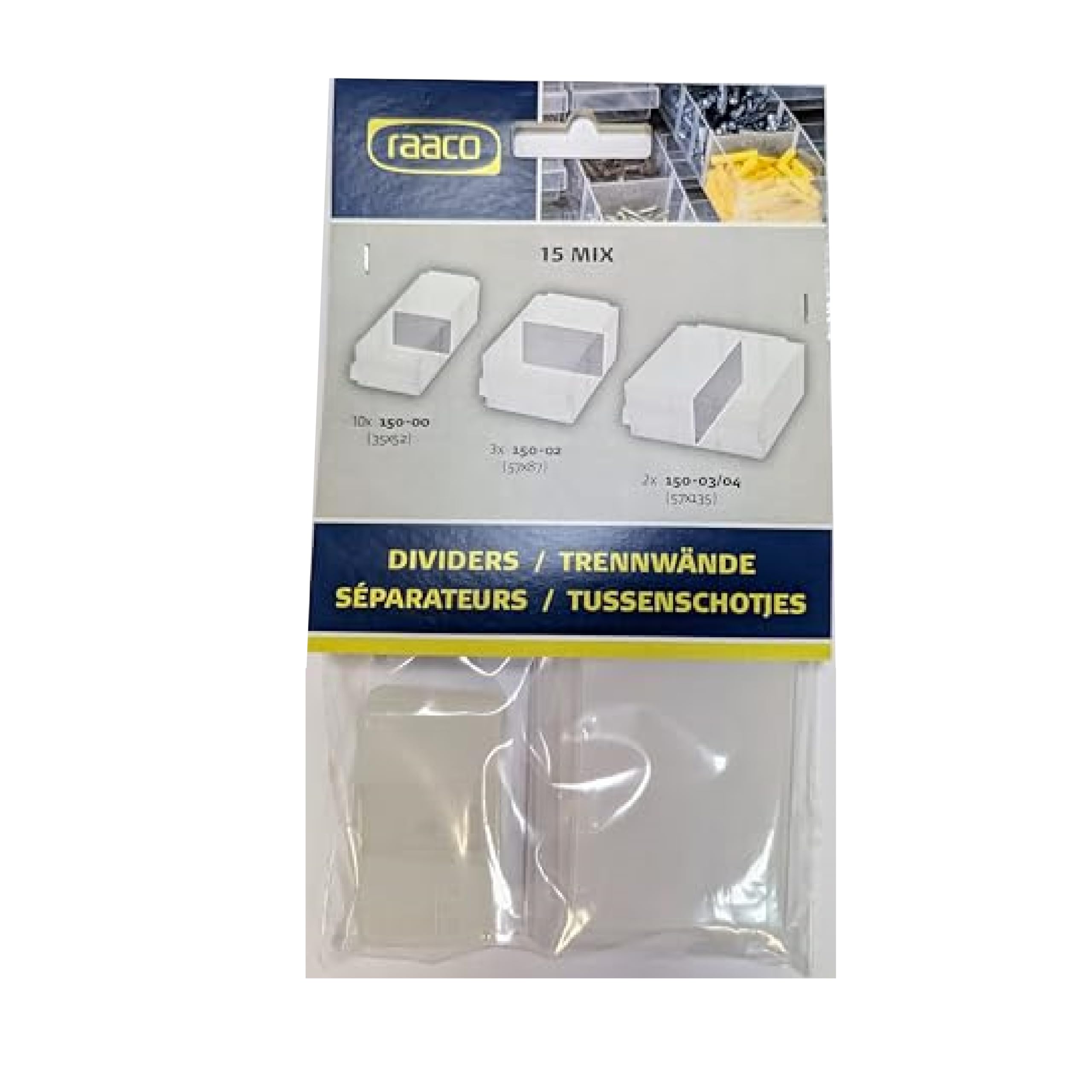 Raaco RAA131681 Parts Storage,Black, Nicht zutreffend