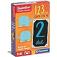 Clementoni 16134 16134-Sapientino-1,2,3.Count with me-Educational Game, Multi-Coloured