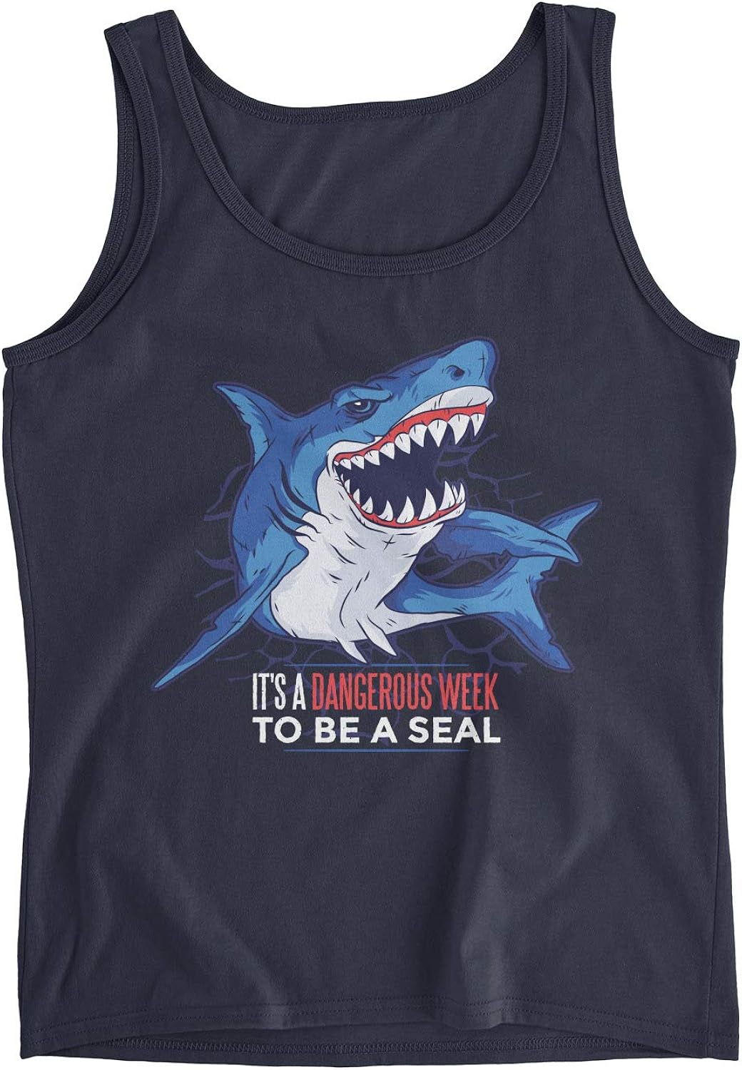 Shark It's A Dangerous Week to Be A Seal Tank Top