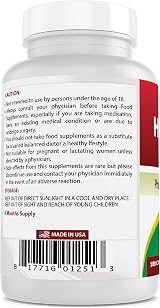 Best Naturals Hawthorn Berry 565 mg 180 Capsules 180 Count view 3