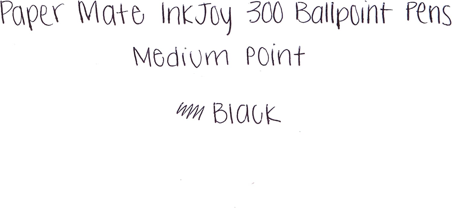 Paper Mate 1945925 InkJoy 300RT Retractable Ballpoint Pens, Medium Point, Black, 24 Count : Office Products