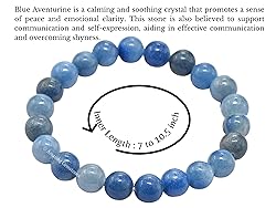 Amazing Gemstone Blue Aventurine Bracelet for Women