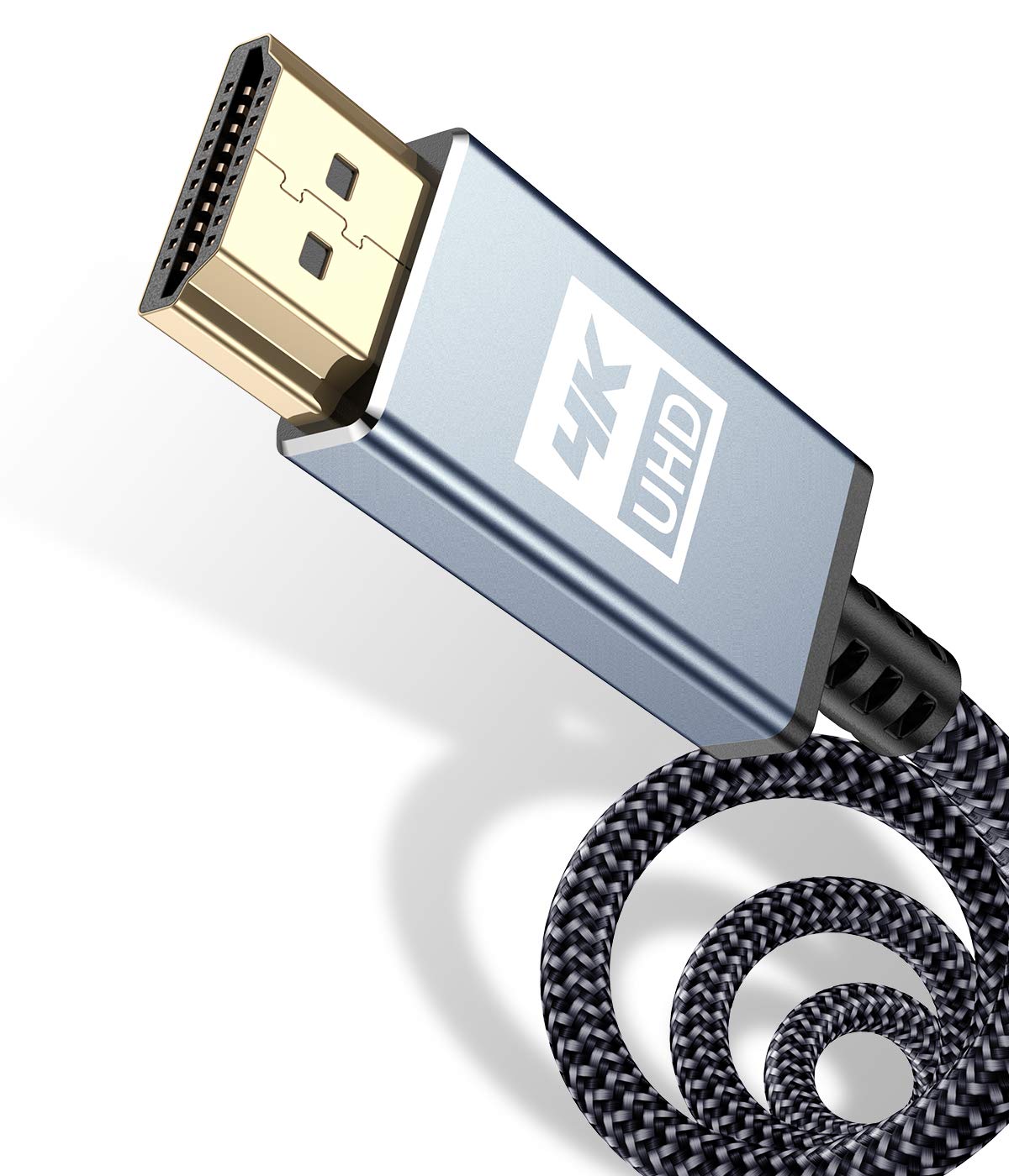 sweguard 4K HDMI Cable 5M Ultra High Speed 4K HDMI 2.0 Lead Support 4K@60Hz ARC, HDR, 3D, Ethernet,HDCP 2.2，Compatible with Monitor，Laptop，Fire TV, PS5/4/3, Xbox one, Projector, Soundbar, PC