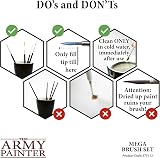 The Army Painter 10 Miniature Brushes with Free Masterclass Kolinsky Sable Hair view 5