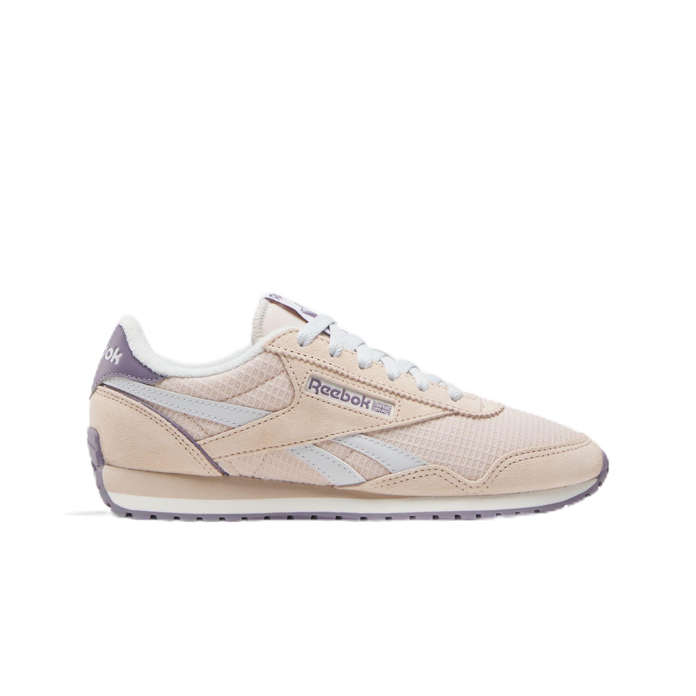 Reebok Women's Classic AZ Sneaker, Muted Clay/Moon/Purple Fusion, Women's Size 8.5 Image