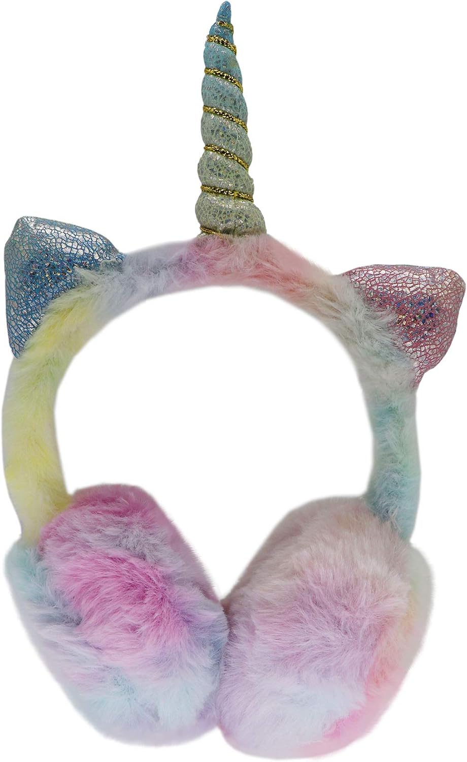 Winter Kids Unicorn Earmuffs Cute Cartoon Ear Plush Warm Earmuff