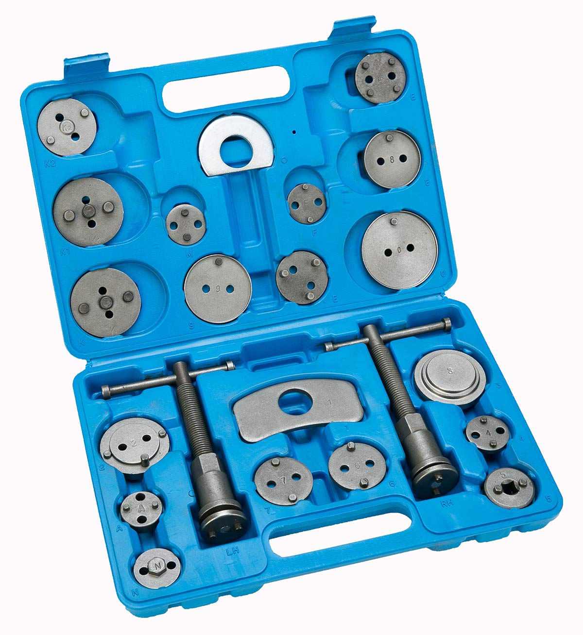 FreeTec 35-tlg. Bremskolben Rücksteller Set - Universales Werkzeug Für Bremsenarbeiten