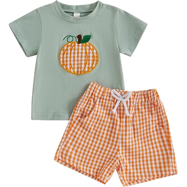 thumbnail image 2 of Toddler Boys' Summer Clothes Set | 2-Piece Short Sleeve T-Shirt & Shorts | Sizes 2T-7 (3-5 Years) 2 of 7