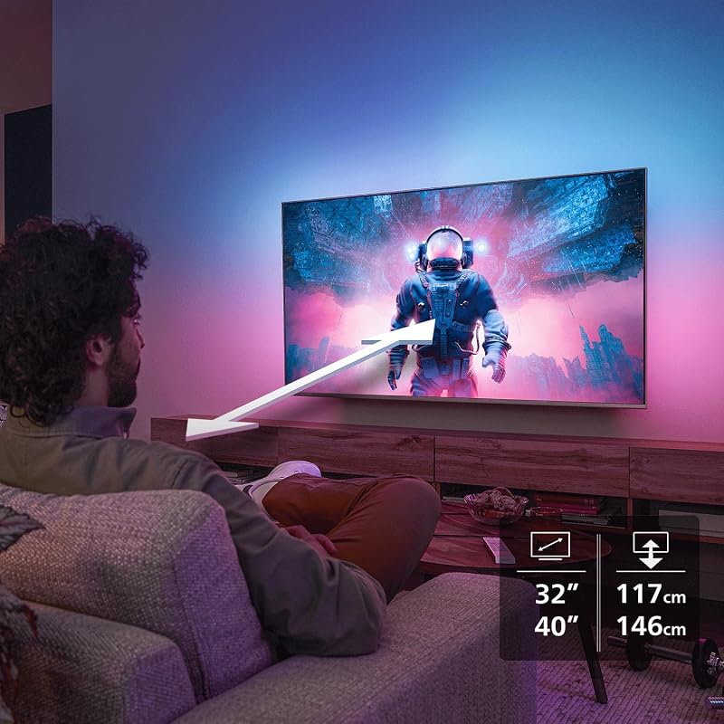 Ambilight TV 32PQS6901/12 32 Zoll FHD QLED Smart-TV, 2026 — Foto 8 von 8