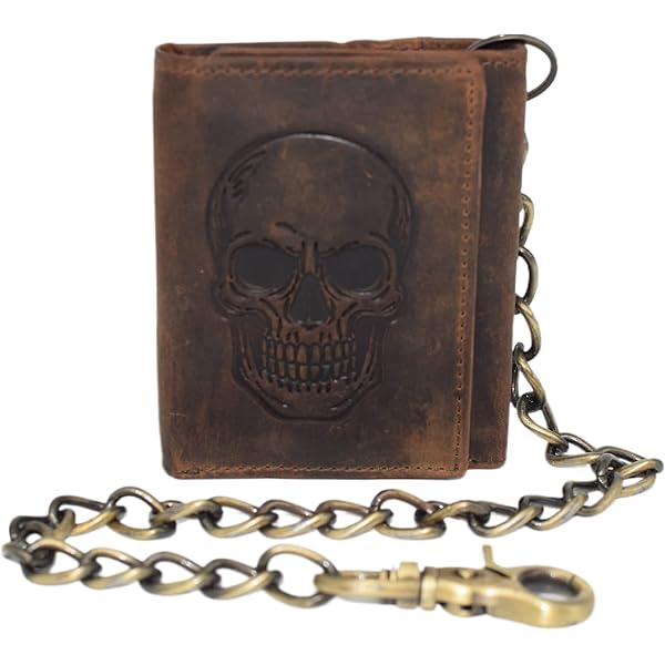 Amazon.com: vogueteen Men's skull Biker Punk studded Leather
