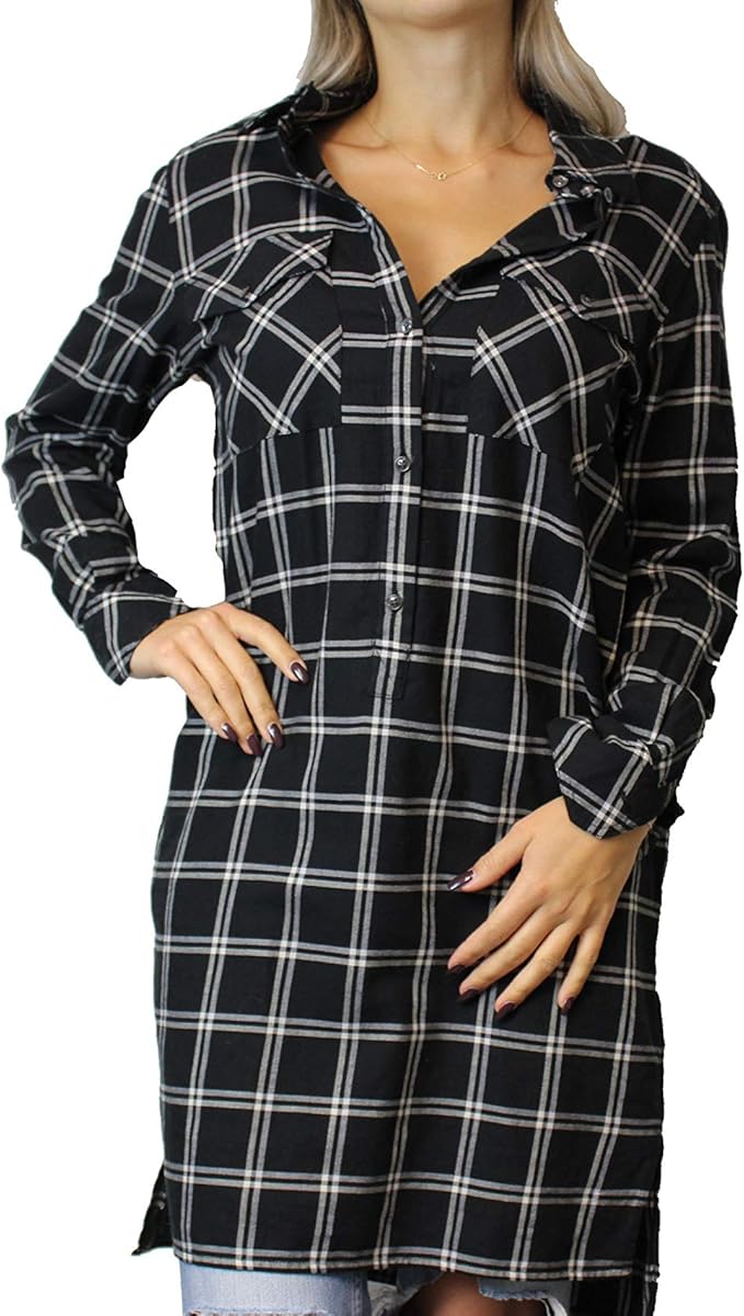 Drykorn Kleid Schwarz Weiß