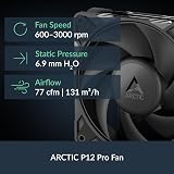 ARCTIC Liquid Freezer III Pro 360 Liquid CPU Cooler 3x120mm PWM VRM Fan view 3