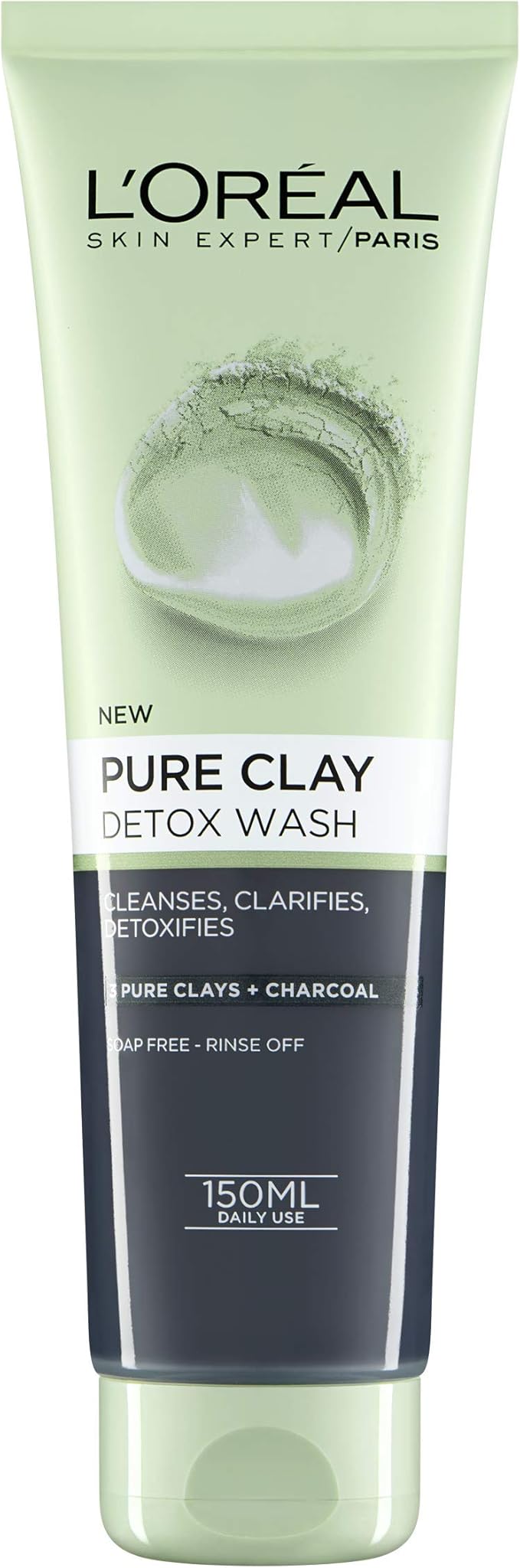 loreal clay face wash