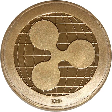 SSEELL Gold Plated Ripple Decorative Coin Collectible Gift ...