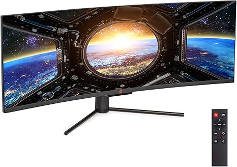 49-inch screen suitable for gaming