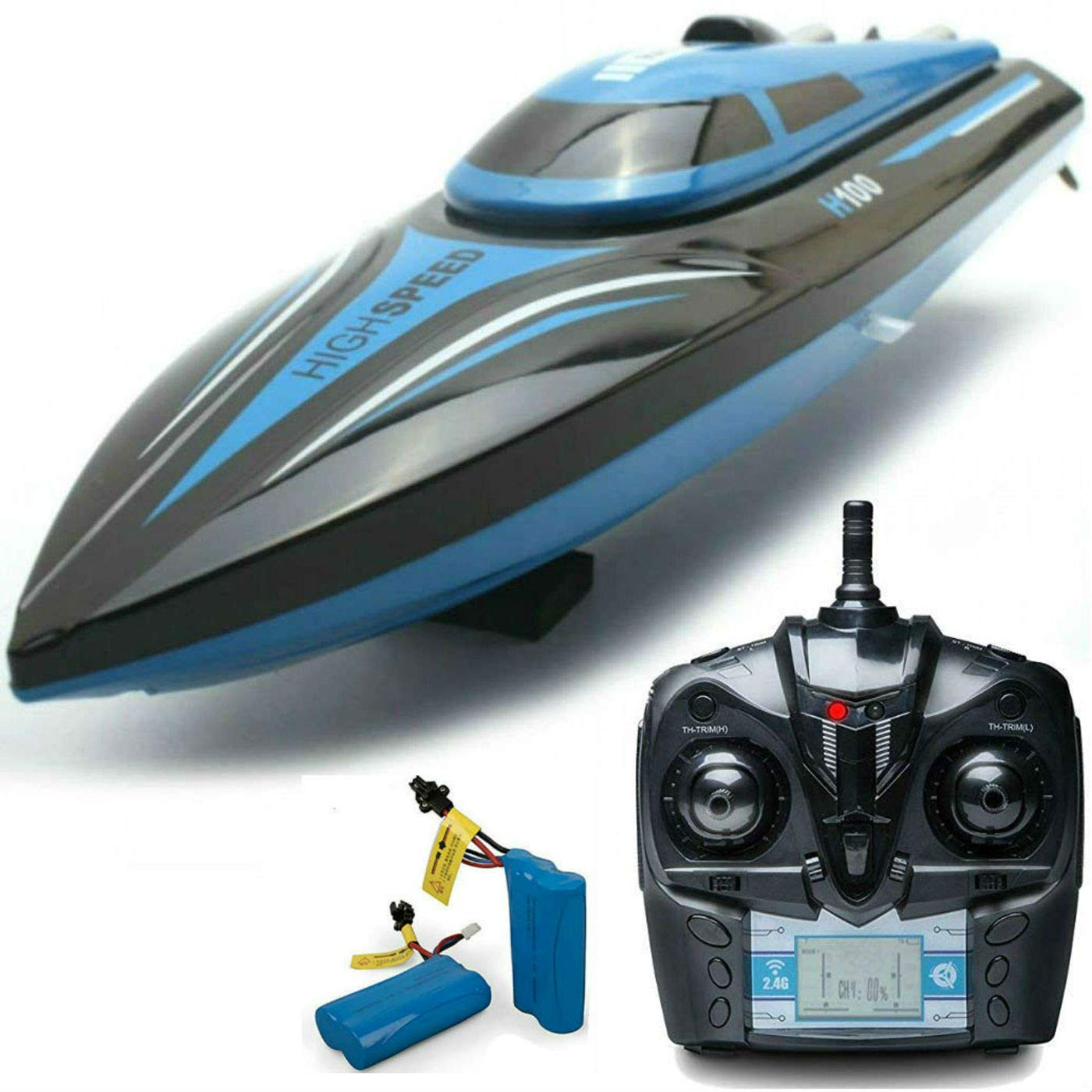 SkyCo H100 Rc Boat 2.4GHz High Speed Remote Control Electric RC Racing