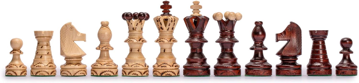 Husaria European International Wooden Chess Game Set, "Ambassador", 55 centimeters - Image 5