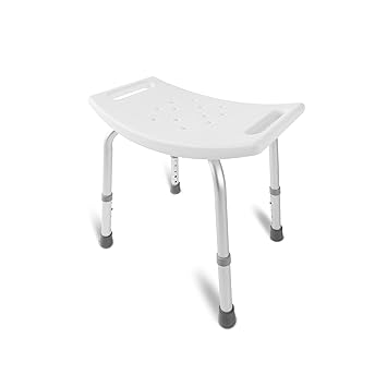 Duro Med Dmi Tool Free Bath And Shower Chair Shower Stool White