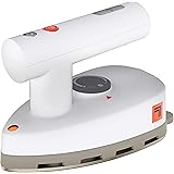 Sharper Image SI-755 Mini Steam Iron with Dual Voltage for Travel, White