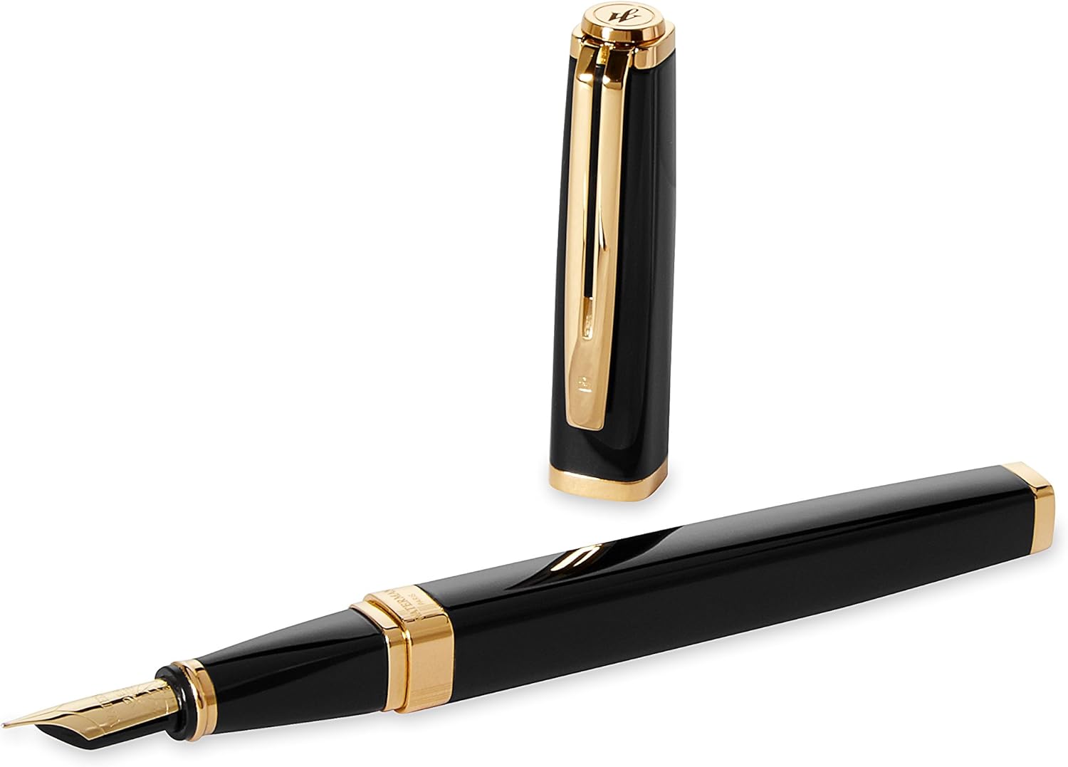 Waterman Exception Fountain Pen, Black - Image 3