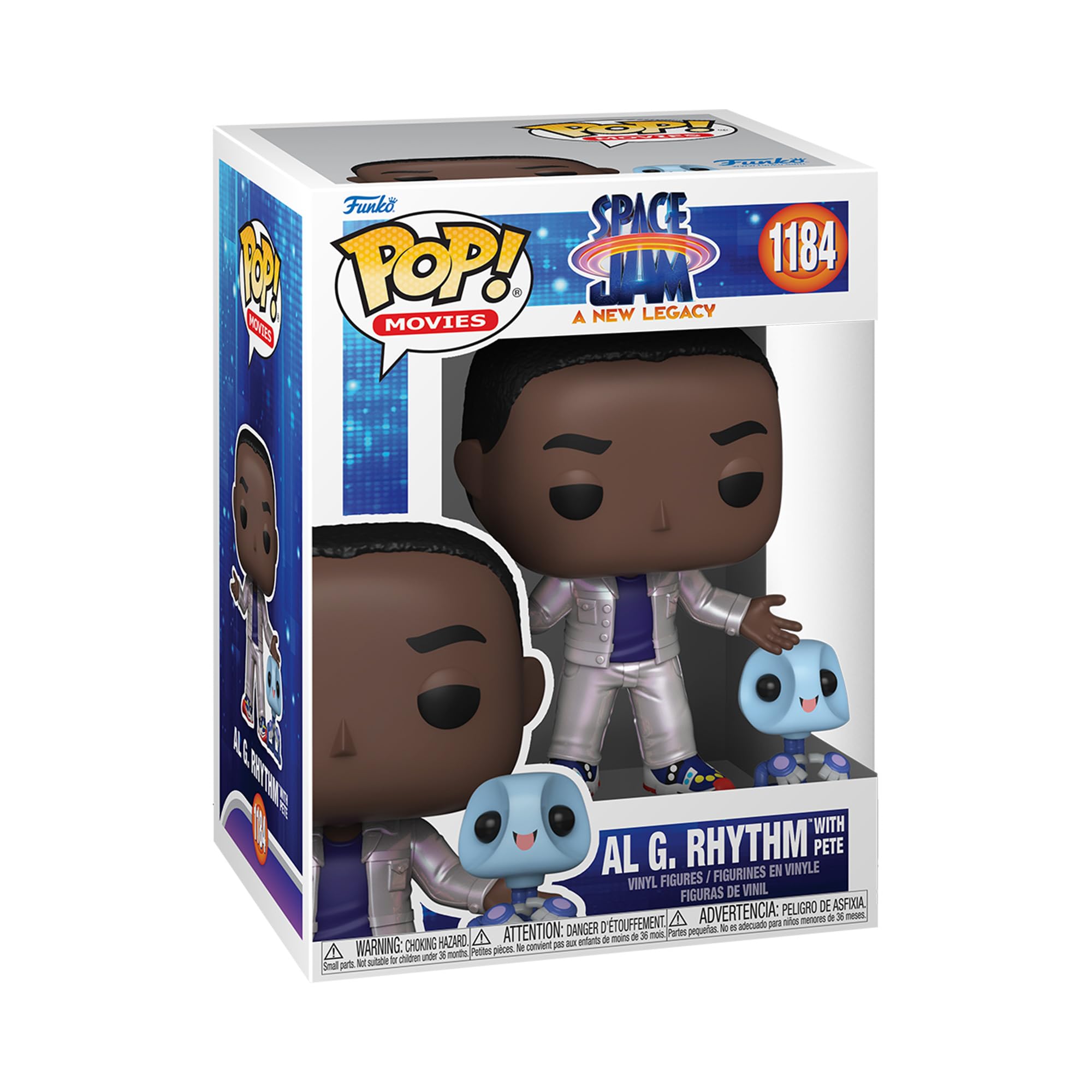 Funko POP! and Buddy: SJ2 - AI G With Pete Buddy - Space Jam 2 - Collectable Vinyl Figure - Gift Idea - Official Merchandise - Toys for Kids & Adults - Movies Fans - Model Figure for Collectors