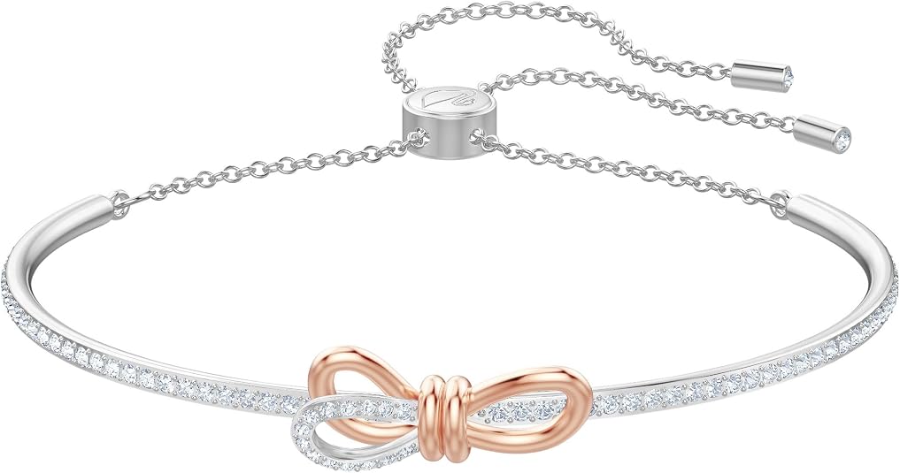 swarovski lifelong bow double ring