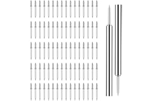 100 Pcs Double Head Skirting Nails Seamless Skirting Thread Nails Non Marking Double-Sided Nails Invisible Skirting Screws wi