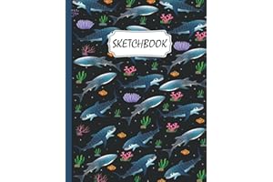 Whale Shark Sketchbook: Whale Shark Pattern Sketching, Sketch Drawing, Sketchbook For Men, Women, Girls, Boys And Kids