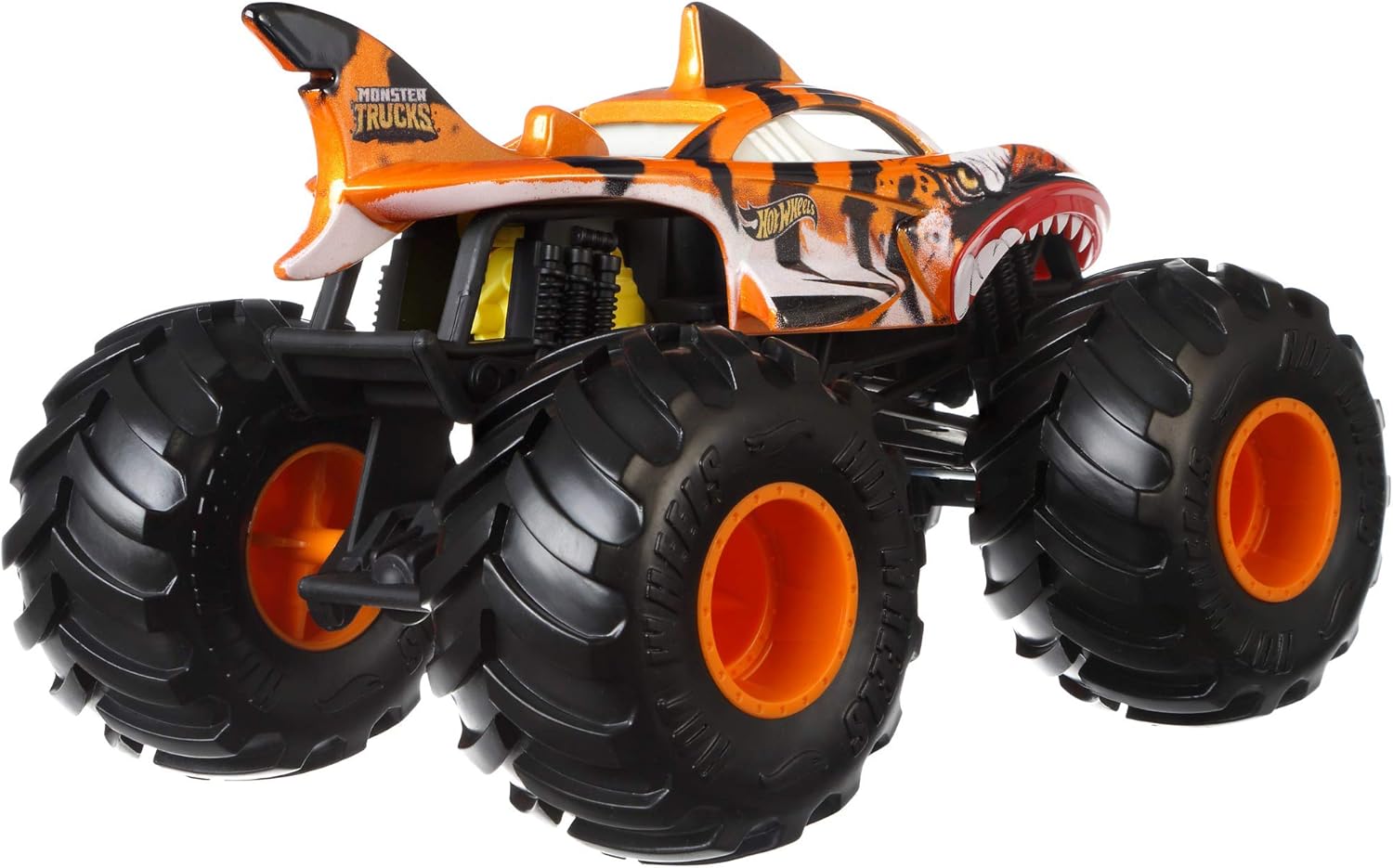 tiger shark hot wheels monster truck