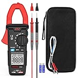 MESTEK Digital Clamp Meter T-RMS 6000 Counts