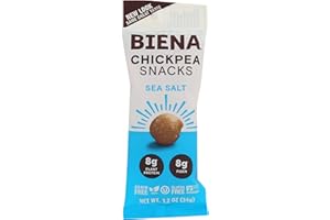 Biena Chickpea Snacks, Sea Salt, 1.2 oz