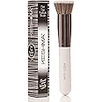 Keshima Foundation Brush Flat Top Kabuki - Premium Foundation Brush for Liquid Makeup, Cream, and Powder - Buffing, Blending, and Face (Regular Size, White)