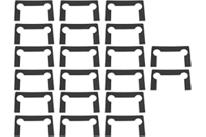 SG Store 20pcs Shower Doors Hinge Rubber Seal Replacement Kit for Hinges Glass Hinge Anti-Slip Seal Gasket Replacement Kit (8