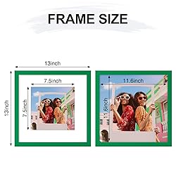 Vittanly 12x12 Picture Frame, Display Pictures 8x8