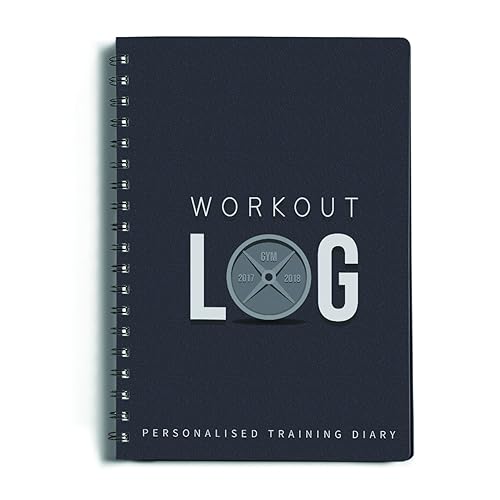 Gym Diary XL A5 workout log book Amazon.co.uk Sports