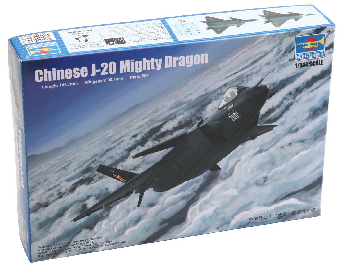 Trumpeter 1: 144 - Chengdu J-20 Chinese Mighty Dragon