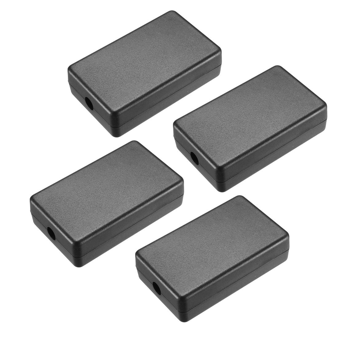 Sourcingmap 4pcs 60 x 36 x 17mm Electronic Plastic DIY Junction Box Enclosure Case Black