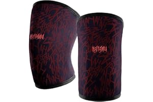 Katamu Premium Weightlifting, Powerlifting, Squats, Athletic and Fitness Knee Support Sleeve | Knee Sleeve for Men and Women | The Joker, Small