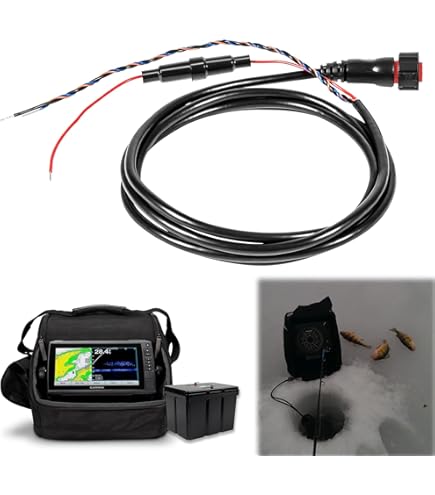 Garmin Striker 010-12445-00 Power/Data Cable Threaded 4-Pin For