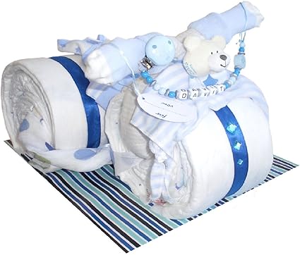 Gateau De Couches Moto Avec Attache Tetine Personnalisable Equipement Bebe Amazon Fr Bebes Puericulture