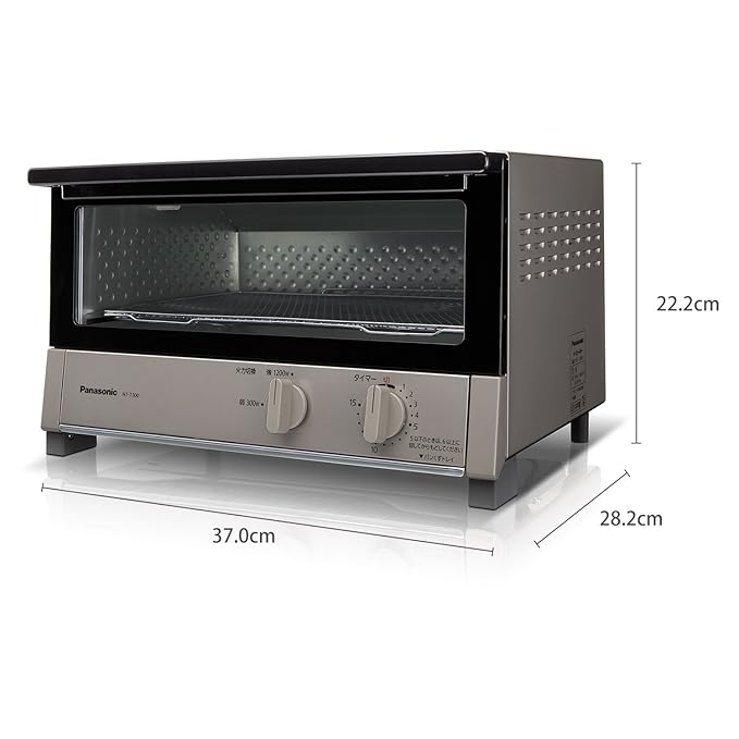 Amazon.com: Panasonic Oven Toaster be-zyumetarikku NT - T300 ...