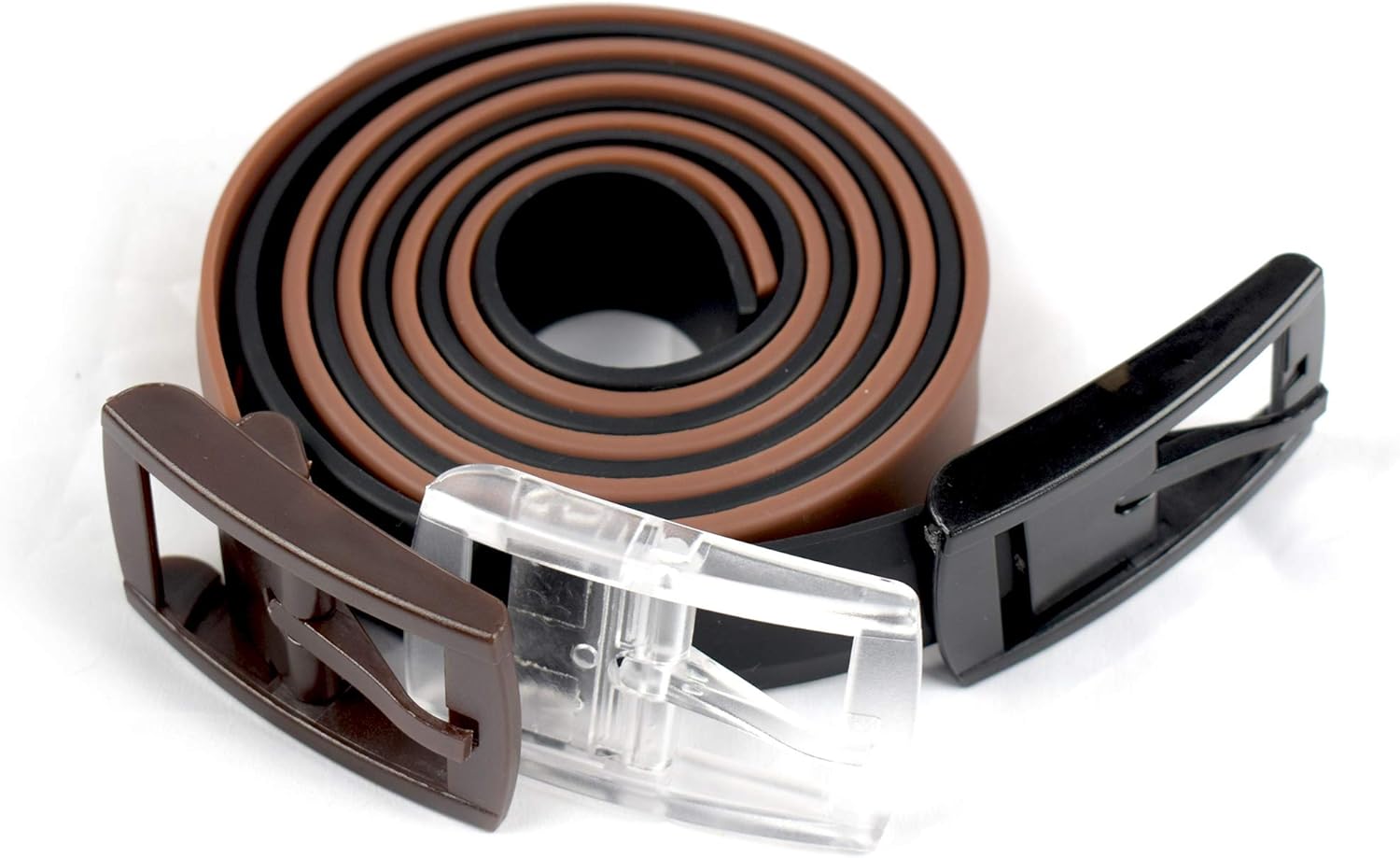 Aktiv Belts Combo Pack for Men & Women - TSA Friendly Belt - Great for All Activities - Golf, Snowboard, Ski, Snow Pants, Hiking, Riding, Backpacking, Casual, etc. Comes with 2 Belts and 3 Buckles! at  Women’s Clothing store