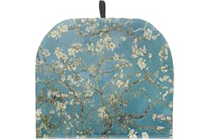 Drnuikhe Blossoming Almond Tree Teapot Cover Tea Cozy for Teapot Insulated Kitchen Accessory Tea Pot Cozy for Keeping Warm Brown Home Decor