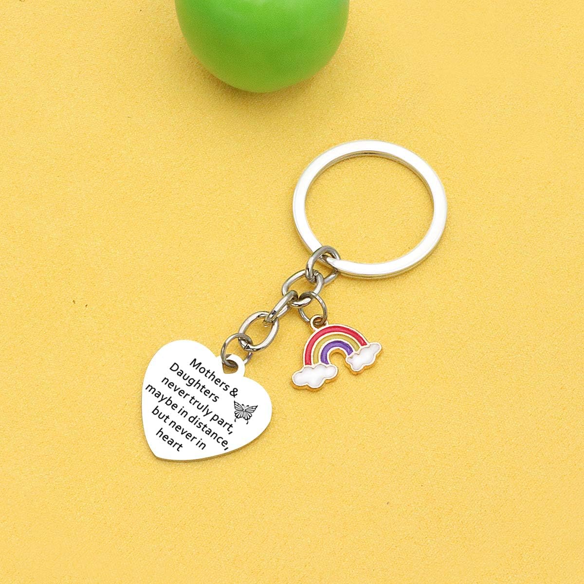 JMIMO 70th Birthday Gifts for Women Men Funny Sweet 70th Birthday Keyring Idea for Her Him As A Joke Celebration Best 70 Years Old Present - Image 4