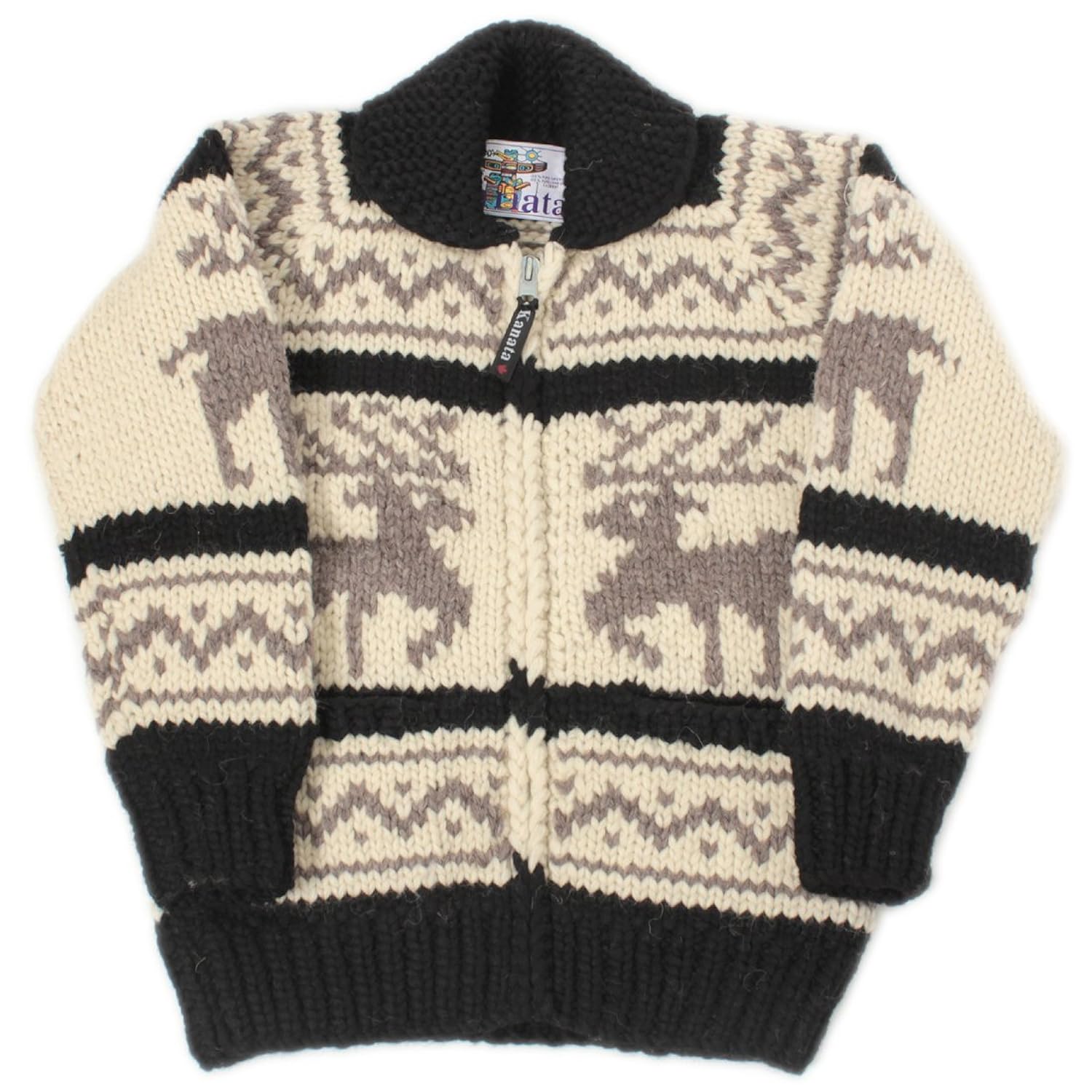 今コレ カウチンニット メンズ冬コーデがかわいくワイルドに