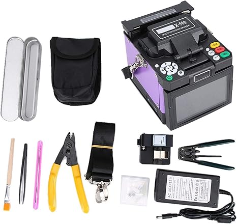 Empalmador de fusión de fibra óptica