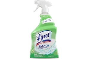 Lysol Multi-Purpose Cleaner Sanitizing and Disinfecting Spray with Bleach, All Purpose Cleaning Spray for Bathrooms and Kitchens, 32oz