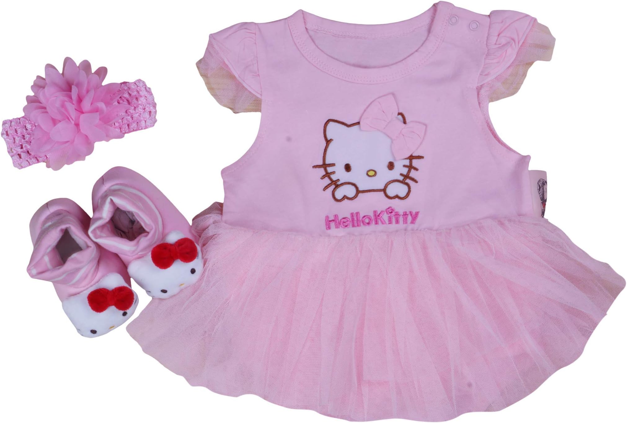 Baby Ruffles Bodysuit 3 in 1 Set