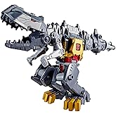 Transformers CYBERWORLD Grimlock Chomp & Battle 9-Inch Action Figure, Quick Change to Dino Mode, Robot Toys for Boys and Girl
